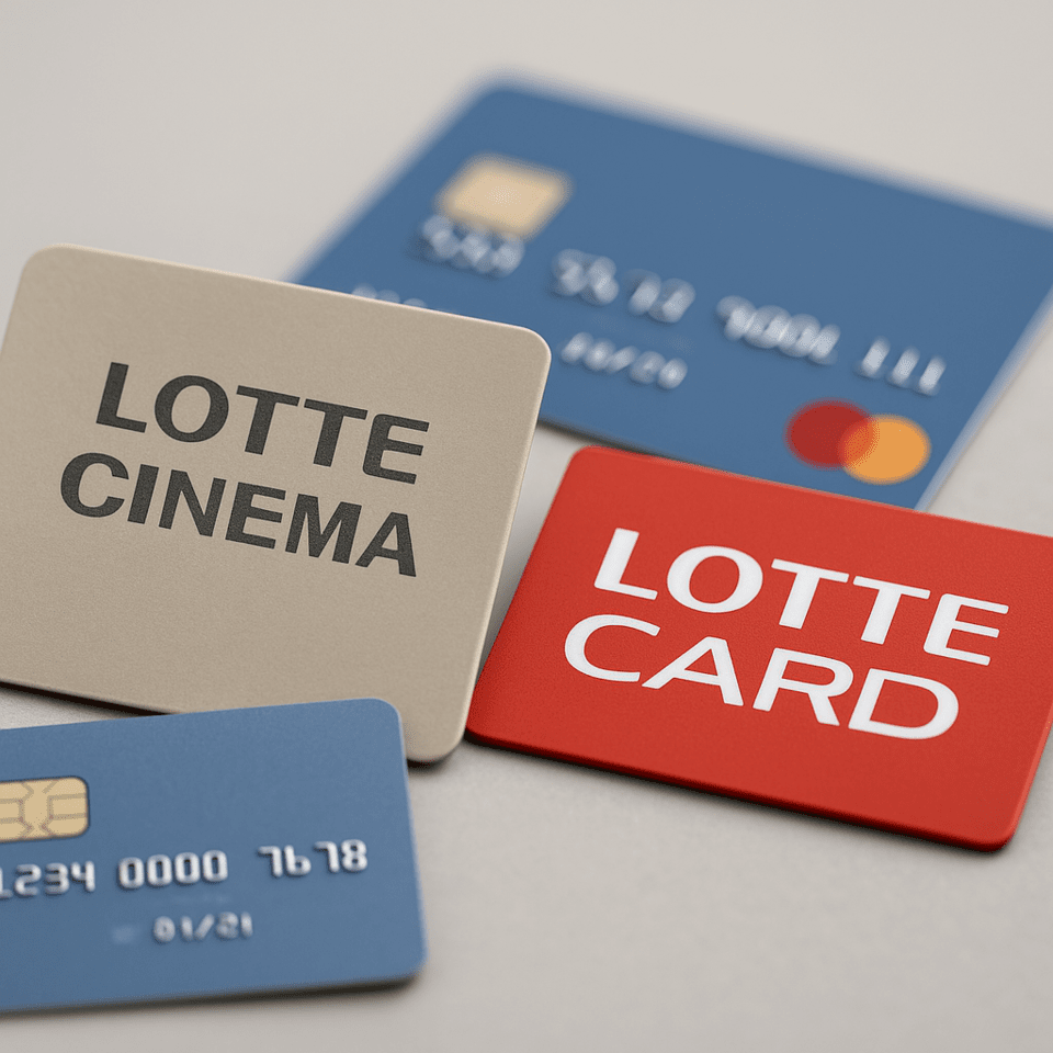 롯데카드가 롯데시네마 제휴카드의 발급을 종료한다./인공지능(AI) 생성 이미지