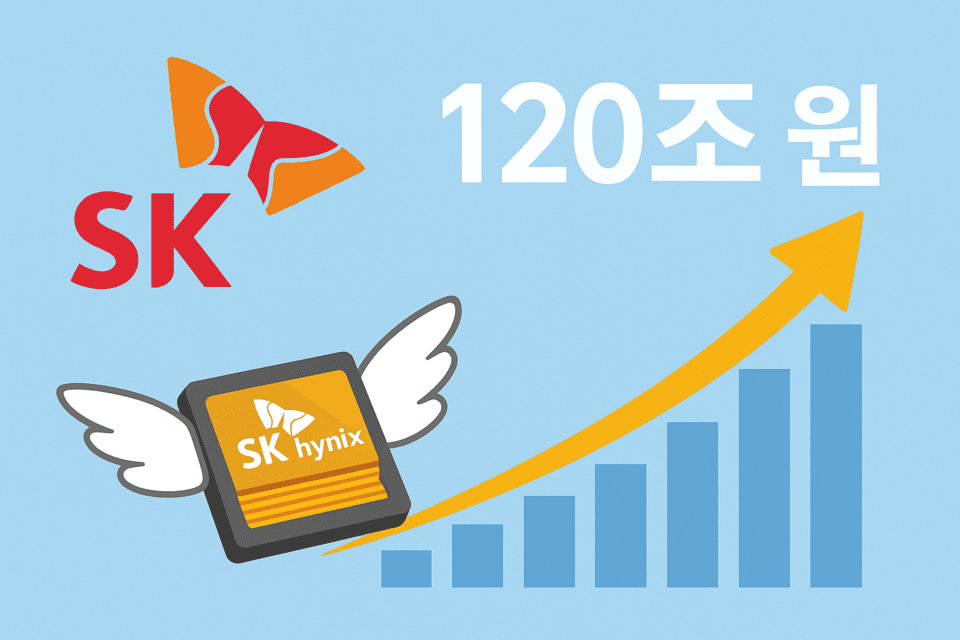 SK하이닉스의 HBM 등 반도체 호조에 힘입어 수출 성과가 증가한 있는 SK그룹. /인공지능 생성 이미지