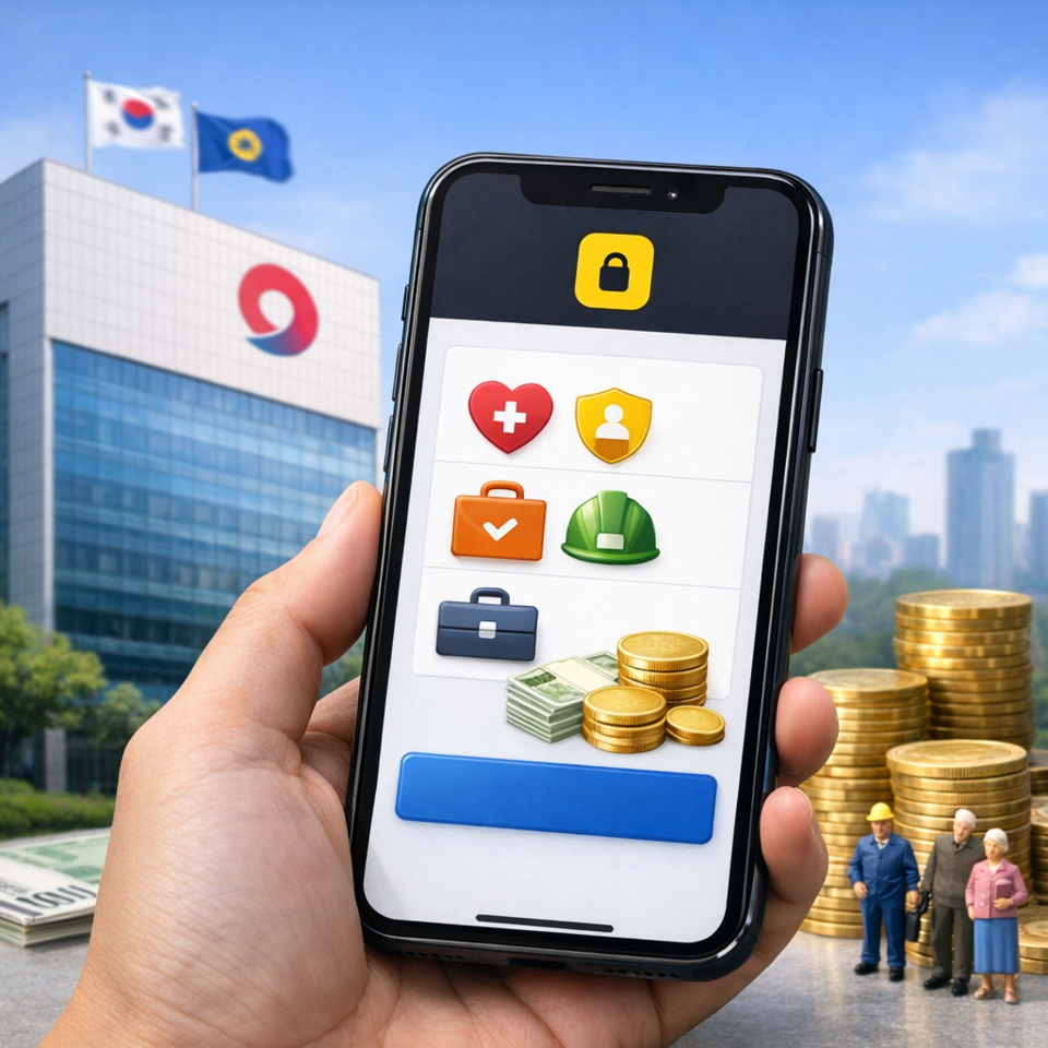 카카오뱅크 4대 보험료 모바일 납부, 내년 도입 전망 < 1금융 < ESG금융 < 기사본문 - 그린포스트코리아